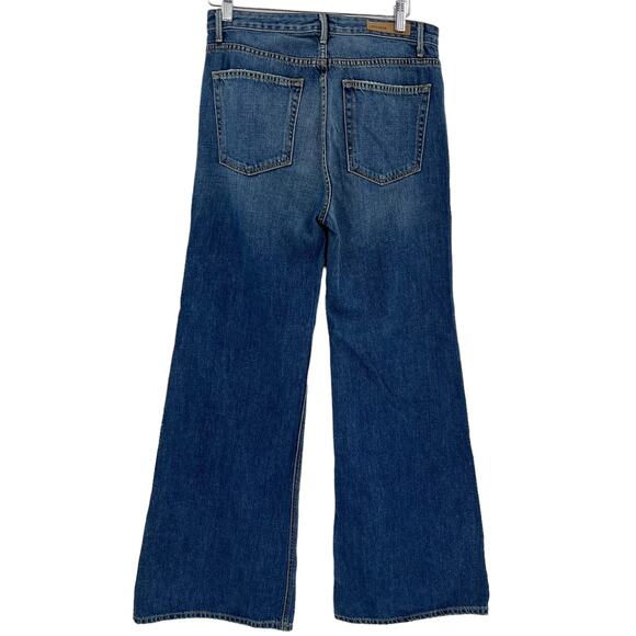 GRLFRND Casey Wide Leg Jeans Blue After All Button Fly Denim High Rise Sz 29 NEW - Picture 3 of 7